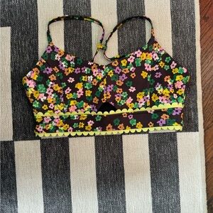 Floral Sports Bra